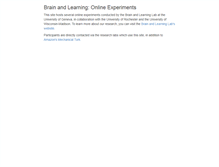 Tablet Screenshot of brainandlearning.org